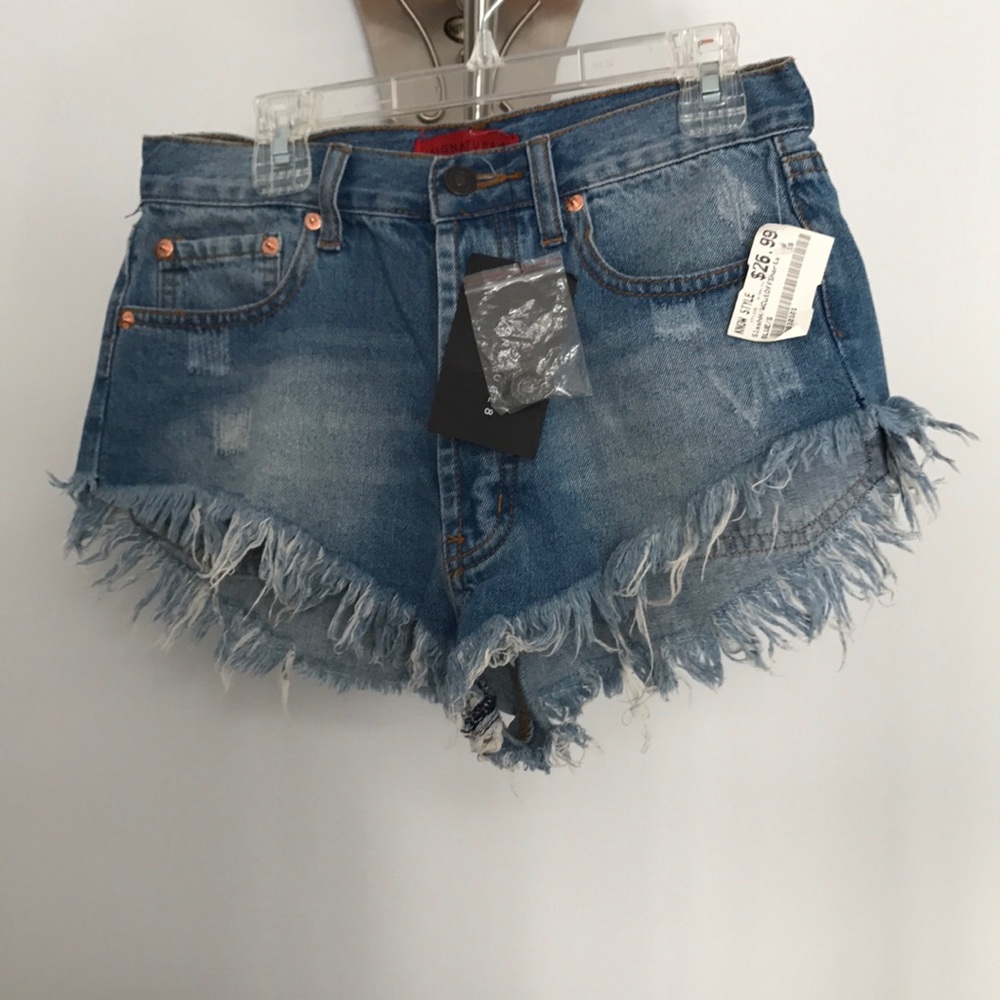 High waisted shorts